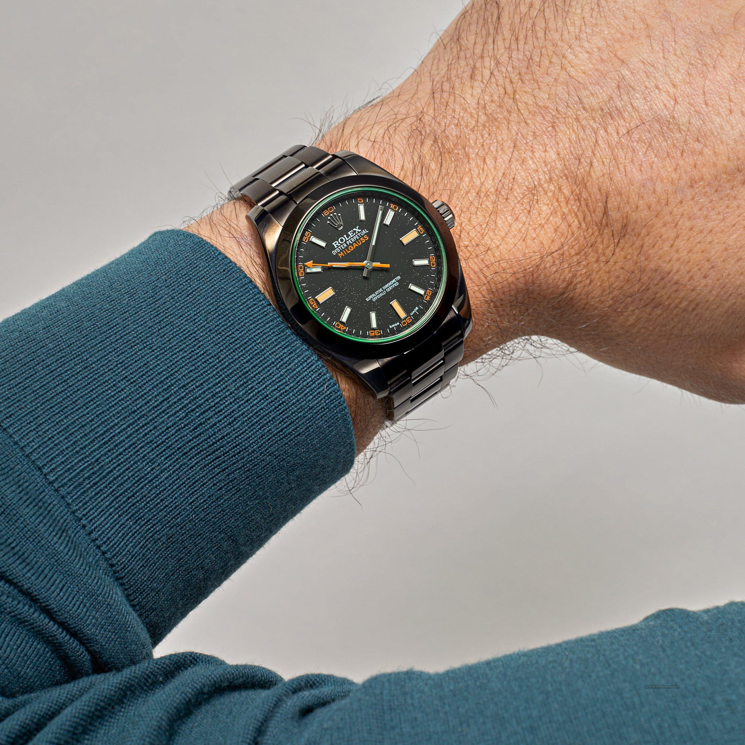 rolex oyster perpetual date green